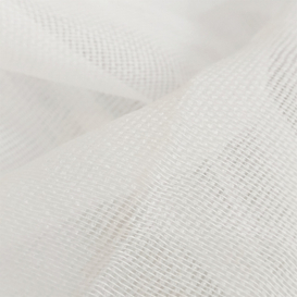 Scrim de cobertura de poliéster branco de peso branco durável